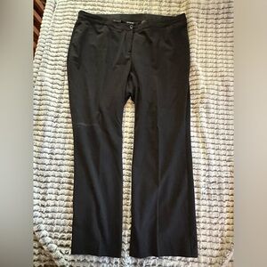 Plus size black dress pants